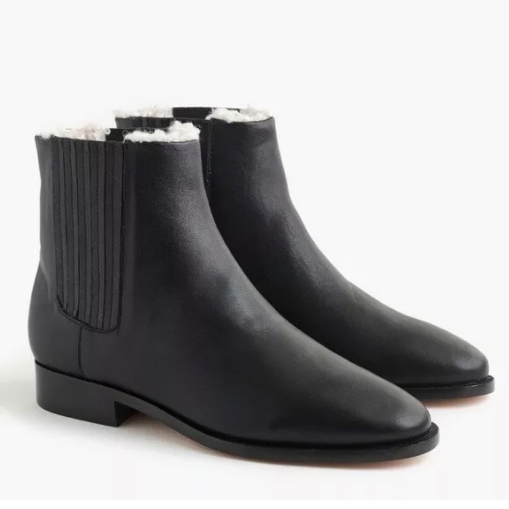 Its BOOT Season!! || JCrew Sherpa-Lined Chelsea Boots